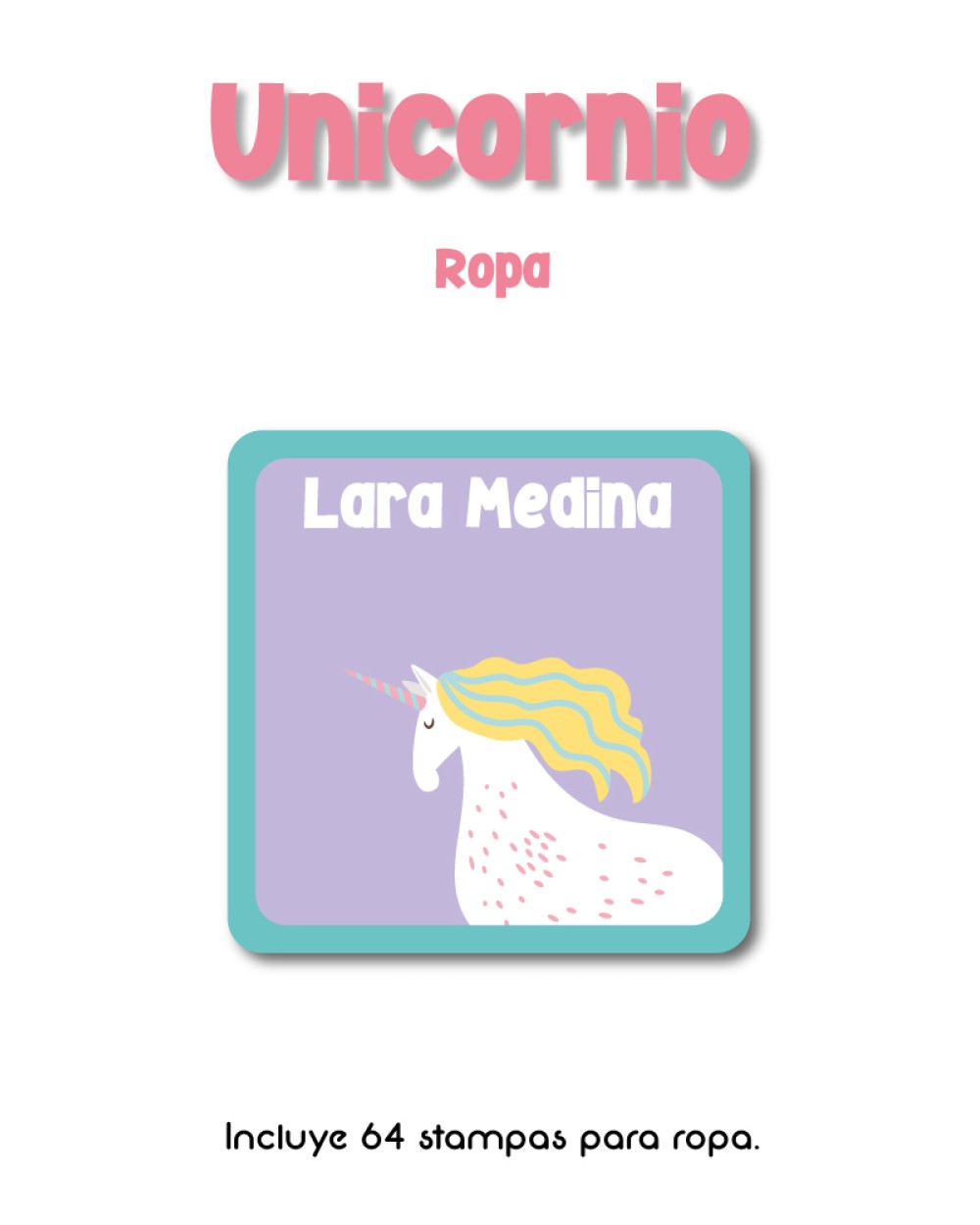 Ropa Unicornio-Etiquetas Para Ropa Ropa Unicornio-Etiquetas Para Ropa