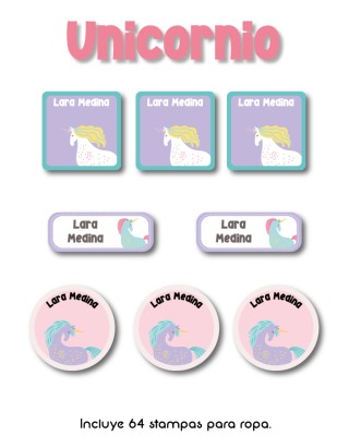 Ropa PEGA & LISTO Unicornio 