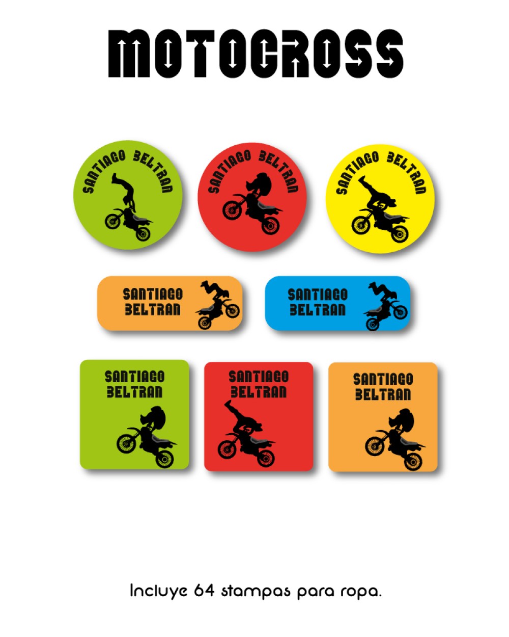 Ropa Motocross-Etiquetas Para Ropa Ropa Motocross-Etiquetas Para Ropa
