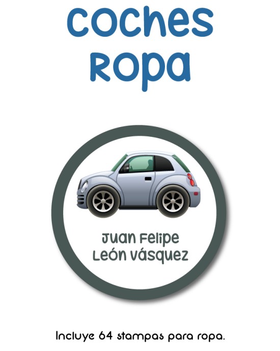 Pack Ropa y Escuela Coches