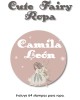 Pack Ropa y Escuela Cute Fairy Pack Ropa y Escuela Cute Fairy