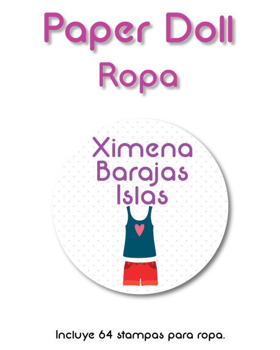 Pack Premium Ropa, Zapatos y Escuela Paper Doll Pack Premium Ropa, Zapatos y Escuela Paper Doll