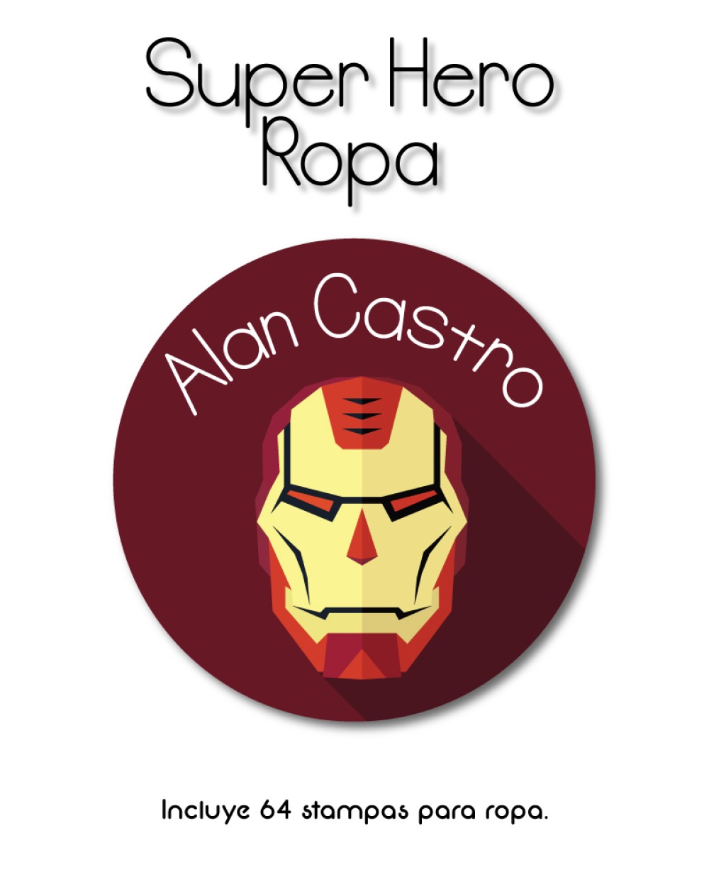 Ropa Super Hero-Etiquetas Para Ropa Ropa Super Hero-Etiquetas Para Ropa