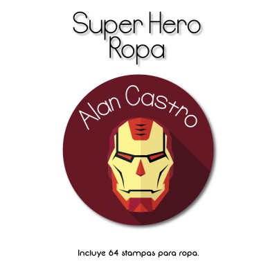 Ropa PLANCHABLES Super Hero 