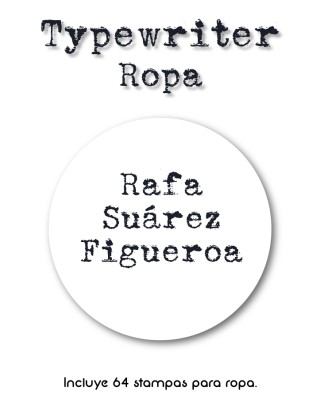 Ropa PEGA & LISTO Typewriter 