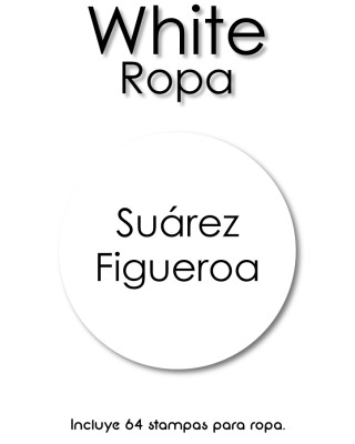 Ropa PEGA & LISTO White 