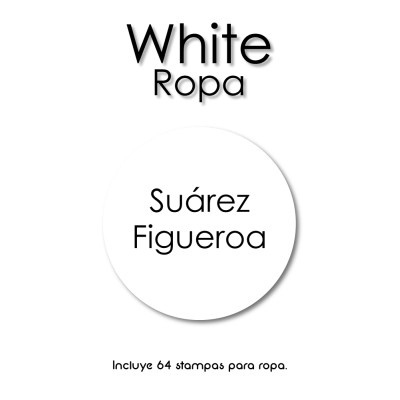 Ropa PLANCHABLES White 
