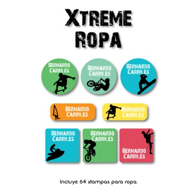 Ropa PLANCHABLES Xtreme Ropa PLANCHABLES Xtreme
