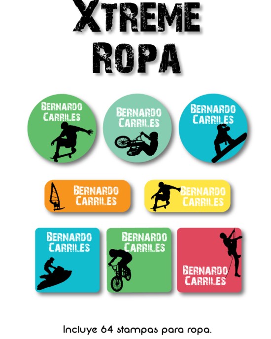 Pack Ropa y Zapatos Xtreme Pack Ropa y Zapatos Xtreme