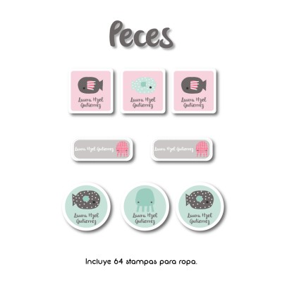 Ropa PLANCHABLES Peces Ropa PLANCHABLES Peces