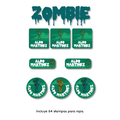 Ropa PLANCHABLES Zombie Ropa PLANCHABLES Zombie