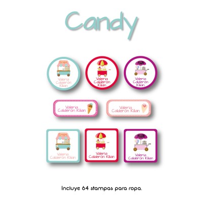 Ropa PLANCHABLES Candy Ropa PLANCHABLES Candy