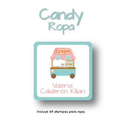 Ropa PLANCHABLES Candy 