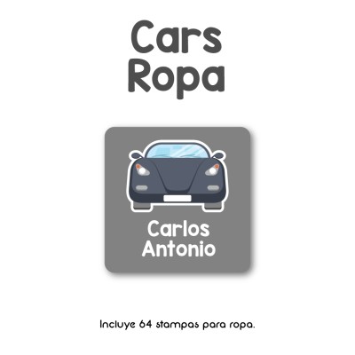 Ropa PLANCHABLES Cars 