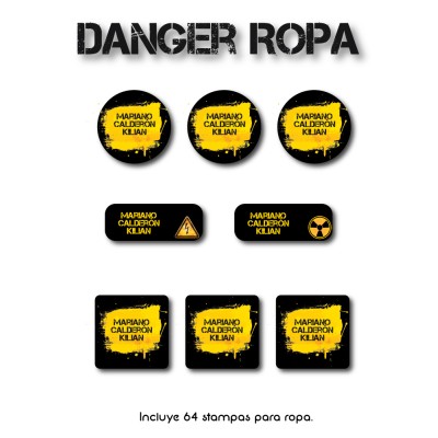 Ropa PLANCHABLES Danger Ropa PLANCHABLES Danger
