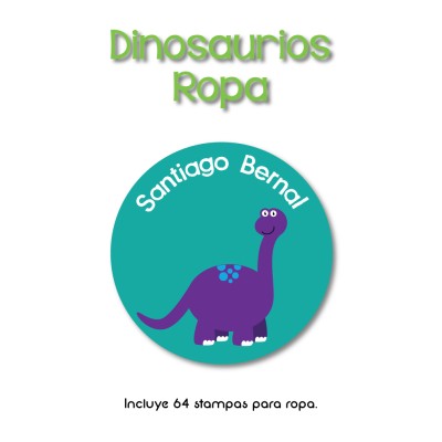 Ropa PLANCHABLES Dinosaurios 