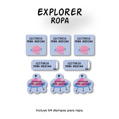 Ropa PLANCHABLES Explorer Ropa PLANCHABLES Explorer