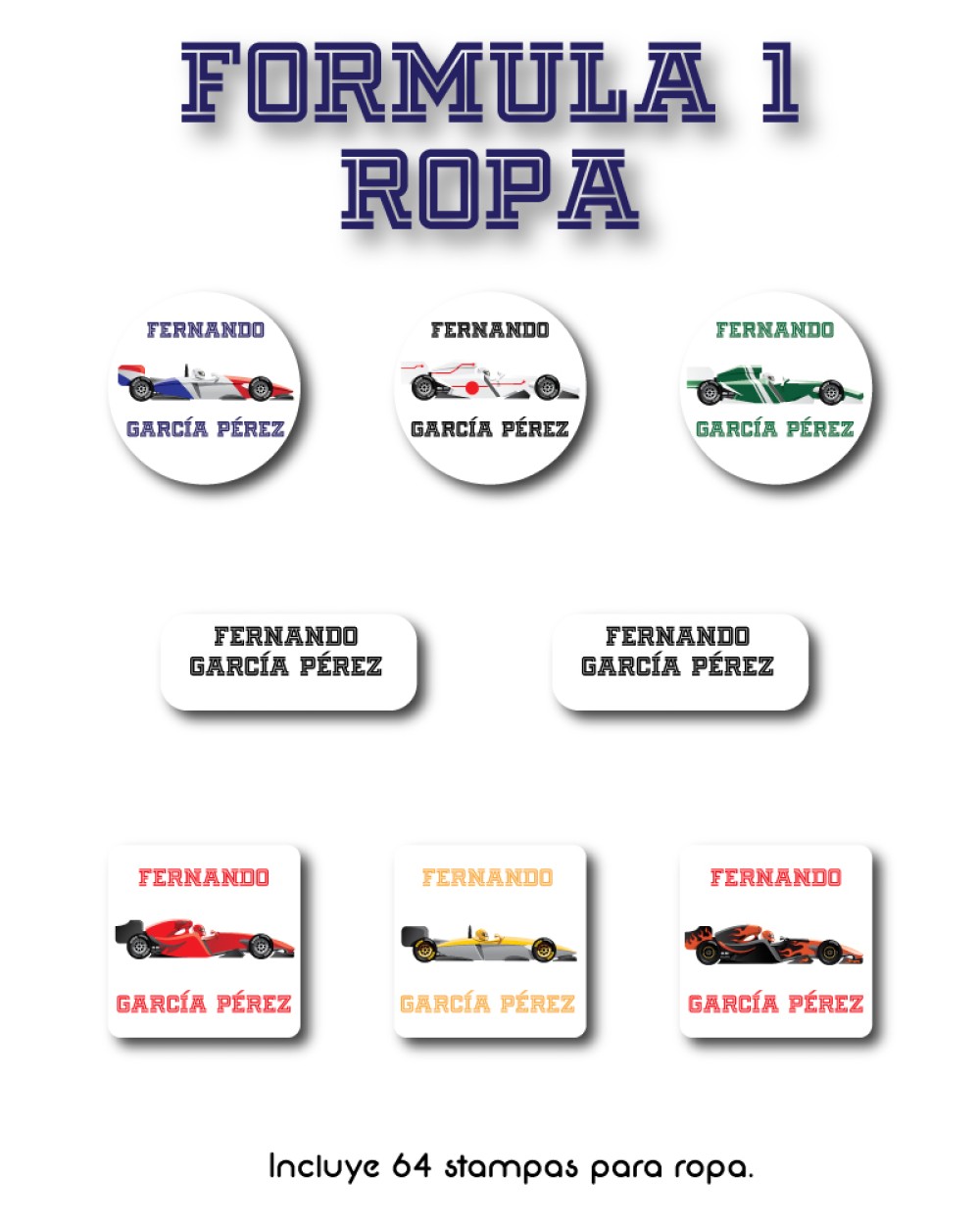 Ropa F1-Etiquetas Para Ropa Ropa F1-Etiquetas Para Ropa