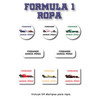 Ropa PLANCHABLES F1 Ropa PLANCHABLES F1