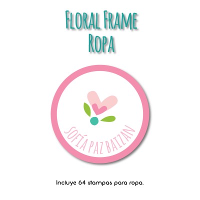 Ropa PLANCHABLES Floral Frame 