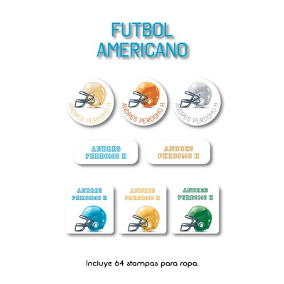 Ropa PLANCHABLES Futbol Americano Ropa PLANCHABLES Futbol Americano