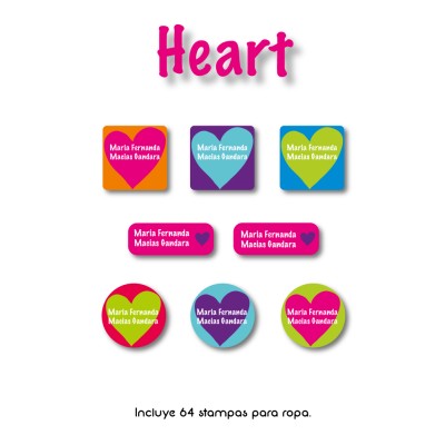 Ropa PLANCHABLES Heart Ropa PLANCHABLES Heart