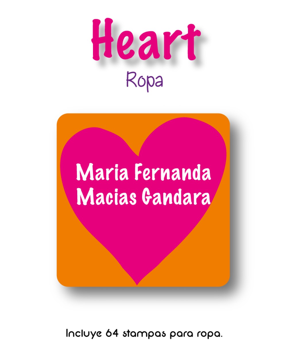 Ropa Heart-Etiquetas Para Ropa Ropa Heart-Etiquetas Para Ropa