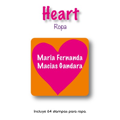 Ropa PLANCHABLES Heart 