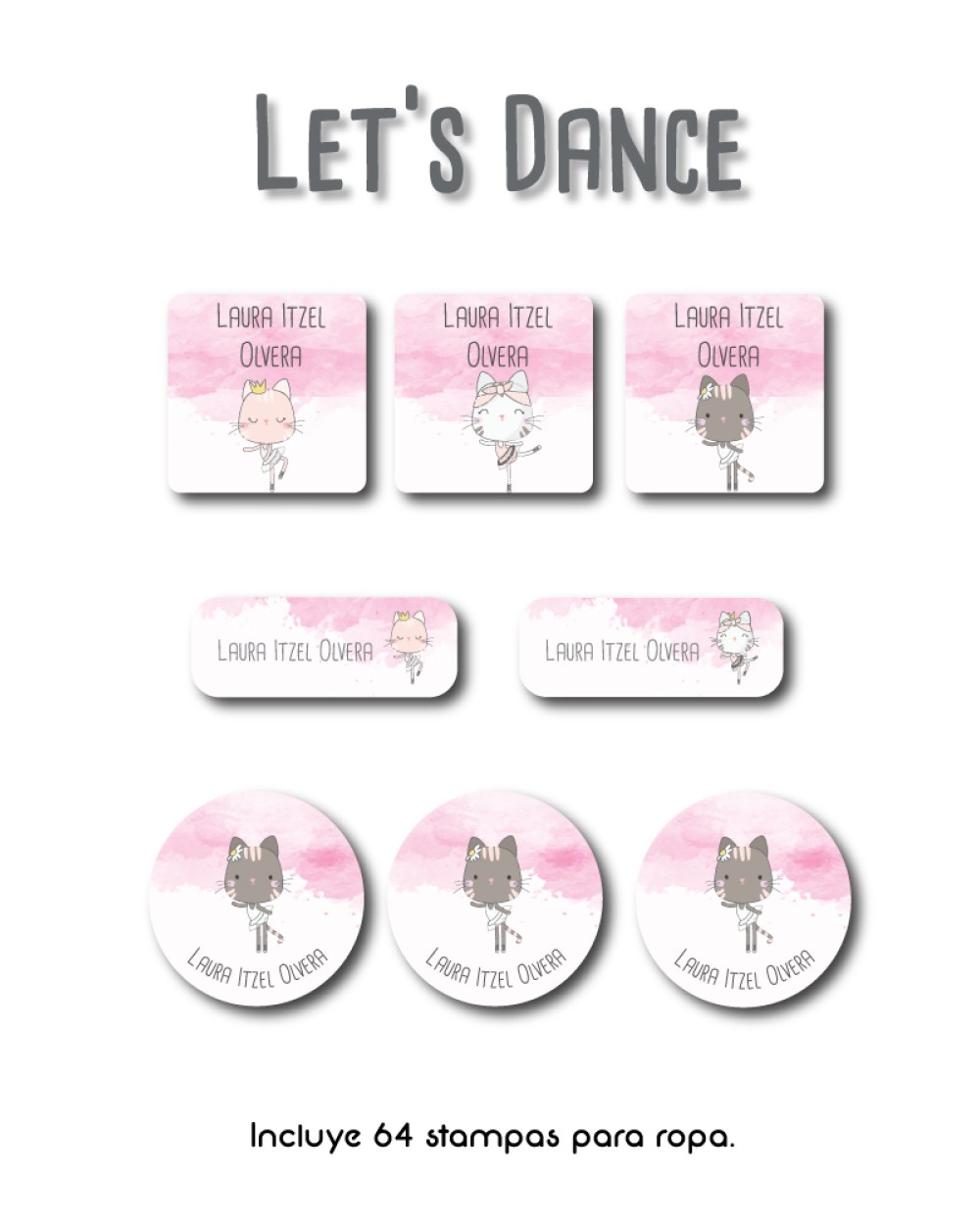 Ropa Lets Dance-Etiquetas Para Ropa Ropa Lets Dance-Etiquetas Para Ropa