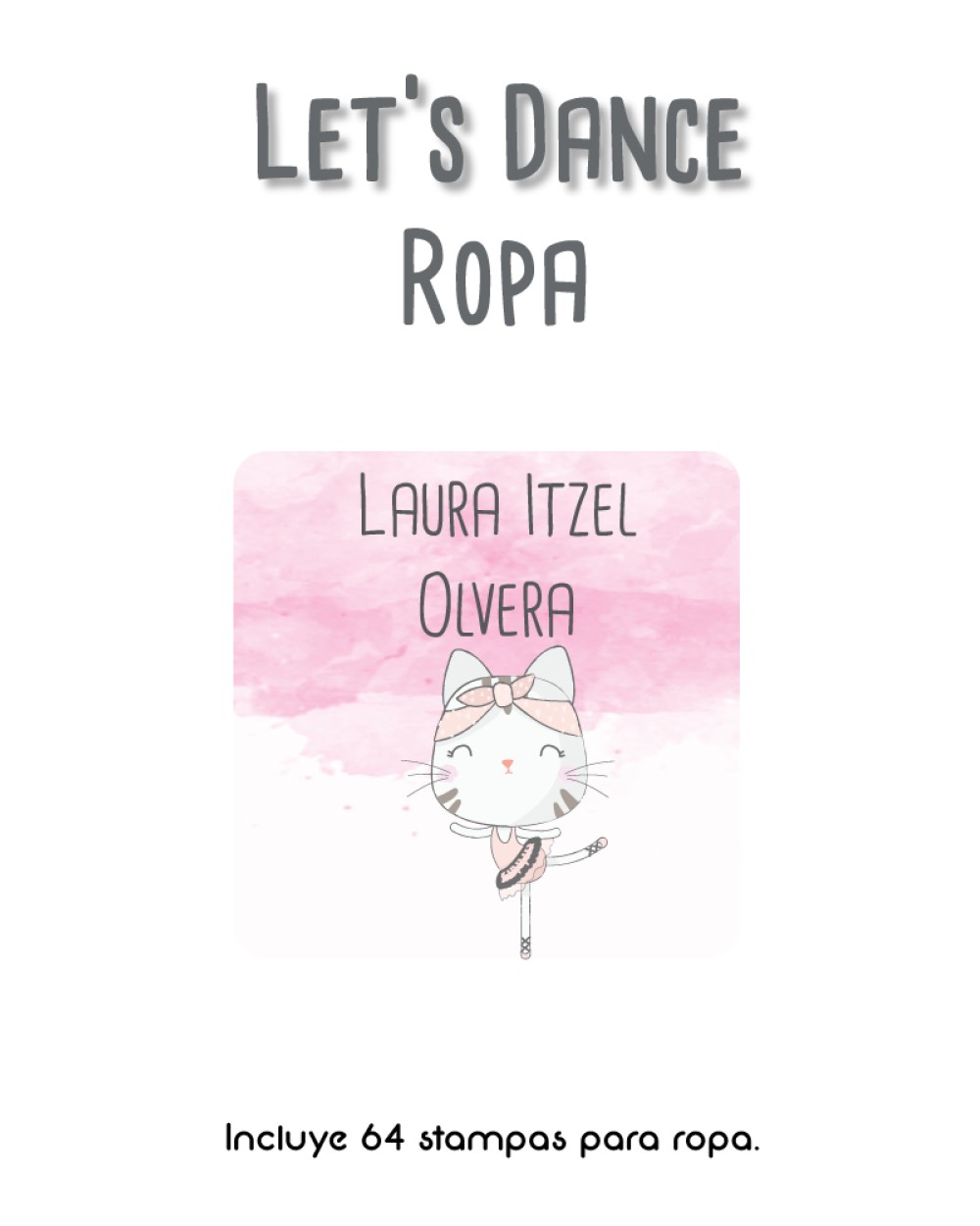 Ropa Lets Dance-Etiquetas Para Ropa Ropa Lets Dance-Etiquetas Para Ropa