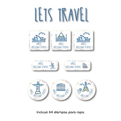 Ropa PLANCHABLES Lets Travel Ropa PLANCHABLES Lets Travel