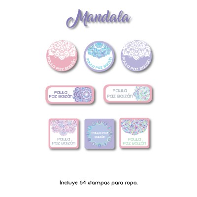 Ropa PLANCHABLES Mandala Ropa PLANCHABLES Mandala