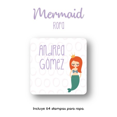 Ropa PLANCHABLES Mermaid 