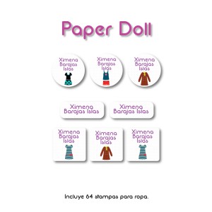Ropa Paper Doll