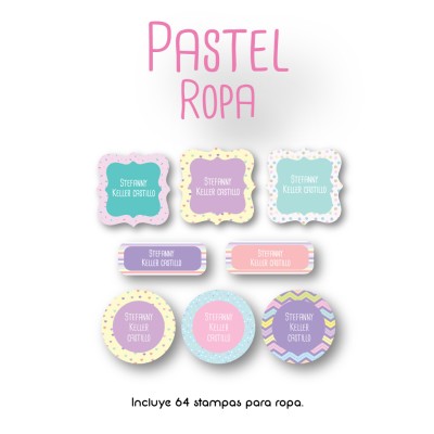 Ropa PLANCHABLES Pastel Ropa PLANCHABLES Pastel