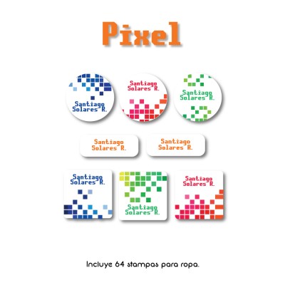 Ropa PLANCHABLES Pixel 
