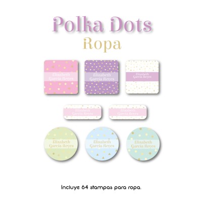 Ropa PLANCHABLES Polka Dots Ropa PLANCHABLES Polka Dots