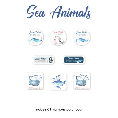 Ropa STICK & GO Sea Animals Ropa STICK & GO Sea Animals