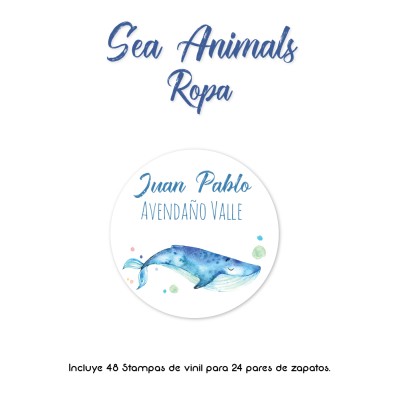 Ropa STICK & GO Sea Animals 
