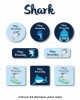 Ropa Shark-Etiquetas Para Ropa