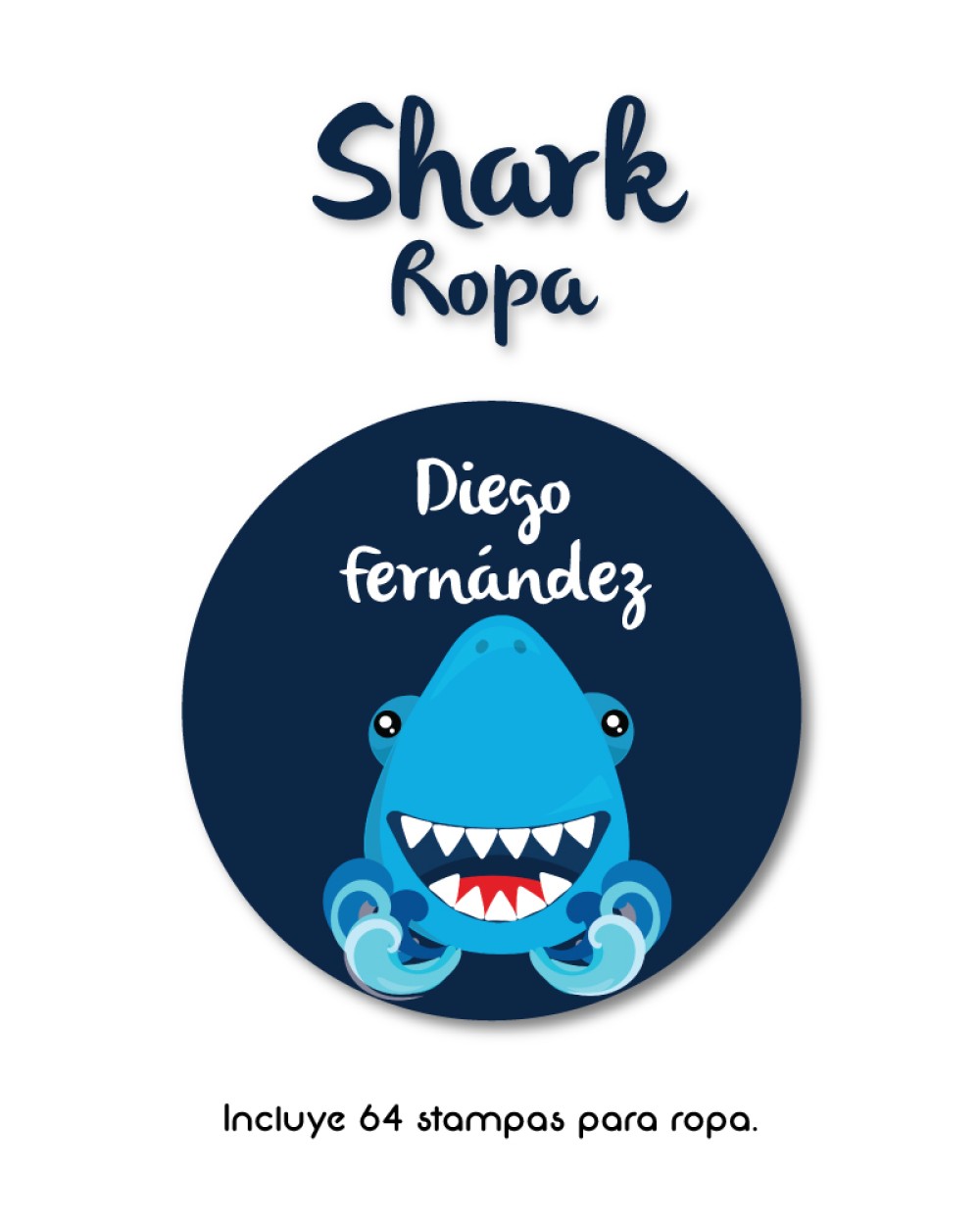 Ropa Shark-Etiquetas Para Ropa Ropa Shark-Etiquetas Para Ropa
