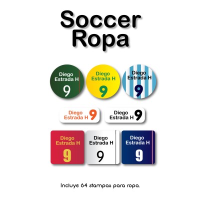 Ropa PLANCHABLES Soccer Ropa PLANCHABLES Soccer