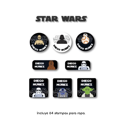 Ropa PLANCHABLES Star Wars Ropa PLANCHABLES Star Wars