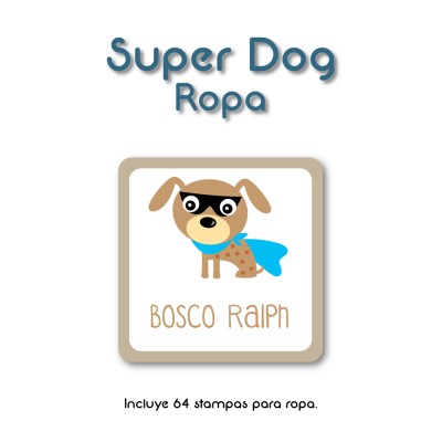 Ropa PLANCHABLES Super Dog 