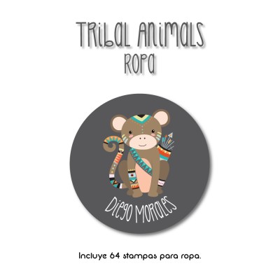 Ropa PLANCHABLES Tribal Animals 
