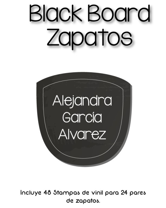 Zapato Blackboard Zapato Blackboard