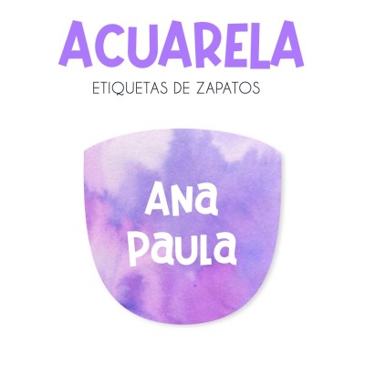 Zapato Acuarela