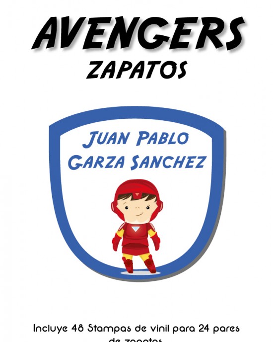 Pack Premium Ropa, Zapatos y Escuela Avengers | Pack Premium