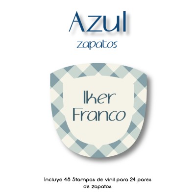 Zapato Azul