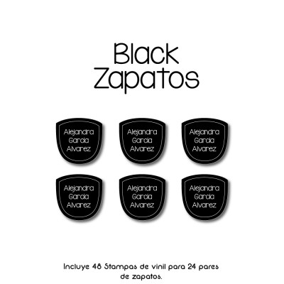 Zapato Black Zapato Black